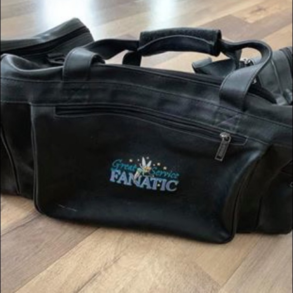 Disney Tinker Bell leather duffle bag